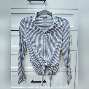 William B Straight Stripes Shirt